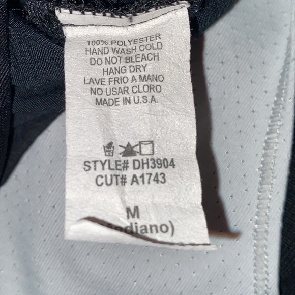 A 3+1 BLACK POLYESTER ROMPER SZ LAPELS COLLAR CRISSCROSS BODICE V-NECK - Picture 12 of 12